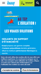 Mobile Screenshot of knauf.fr