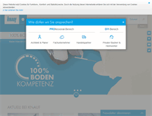Tablet Screenshot of knauf.de