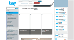 Desktop Screenshot of intonaci.knauf.it