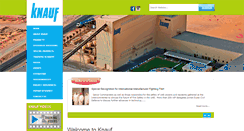 Desktop Screenshot of knauf.ae